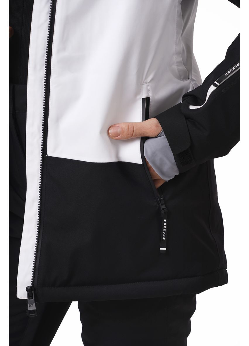 Жіноча гірськолижна куртка NF 21632 біла Freever (365755736)