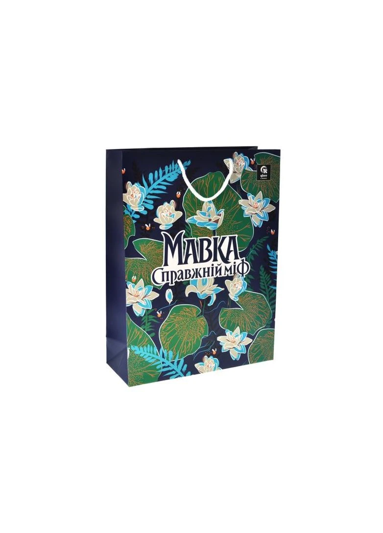 Подарочный пакет бумажный L QB004-209 "Мавка. Настоящий миф. Мавка и Лукьян" р.31x42x12 см qbee No Brand (389891484)