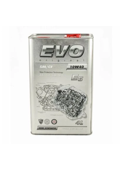 Моторна олива E5 10W-40 SM/CF 4L (E5 4L 10W-40) Evo (397020336)