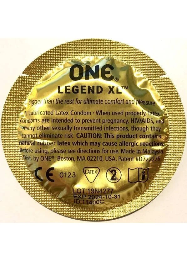 Набір презервативів великого розміру Legend XL (ціна за 5 шт.) One (383088141)