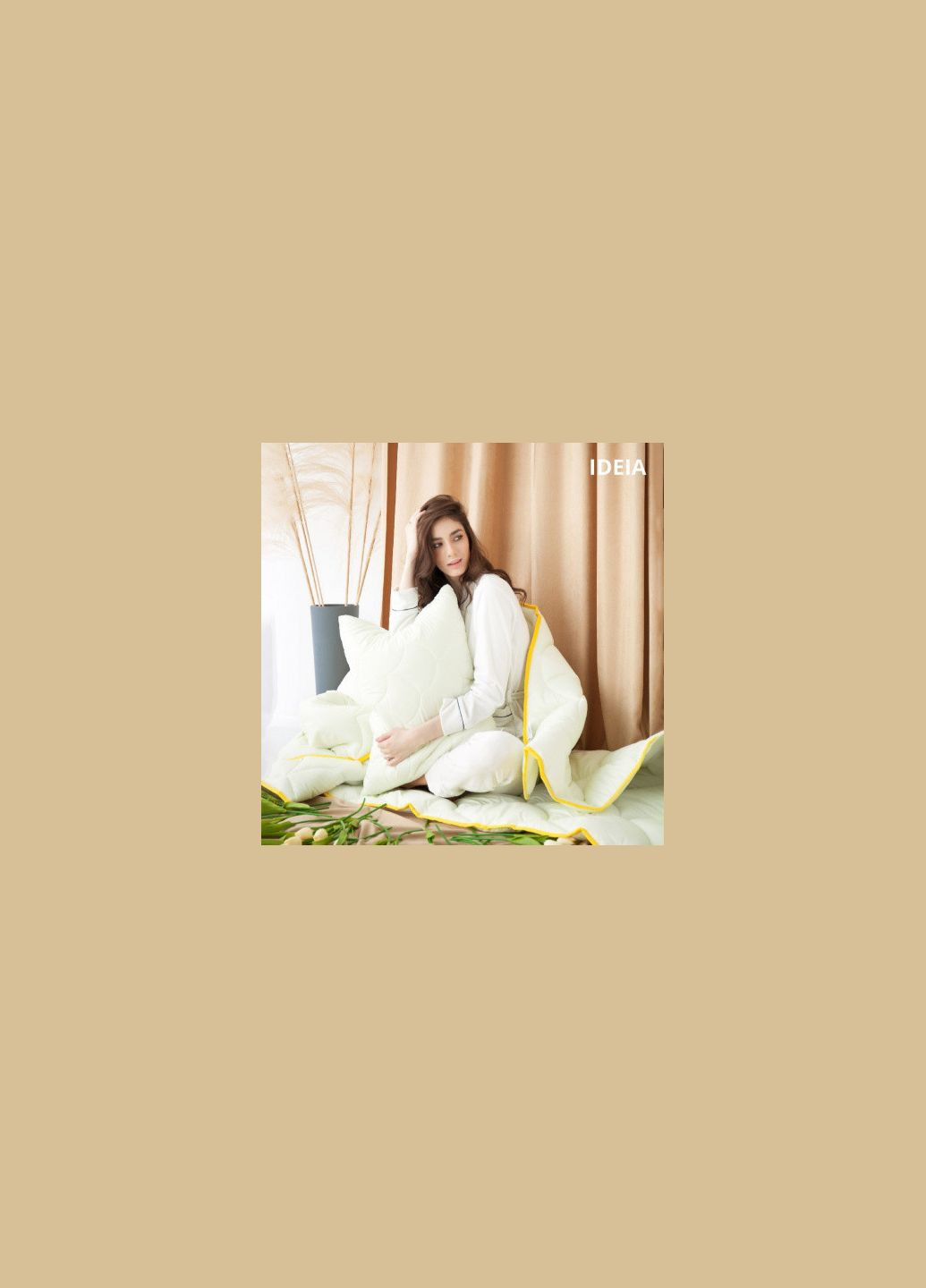 Одеяло Popcorn всесезонное 140*200 полуторное (400) IDEIA (288046351)