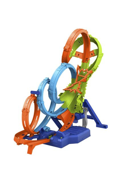 Трек Безумные повороты и петли (HXR70) Hot Wheels (324109287)