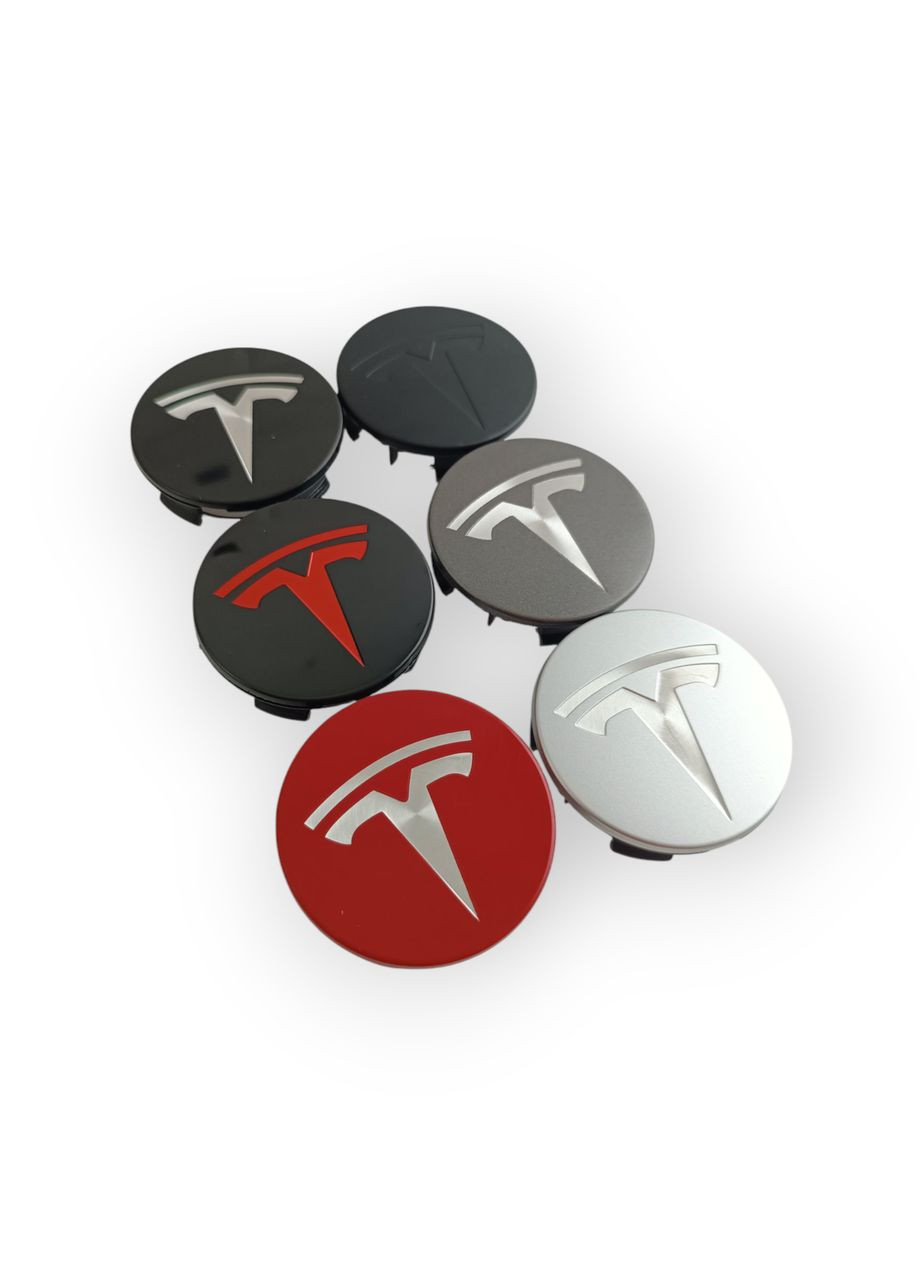 Комплект ковпачків для дисків ( 4шт, чорний матовий) No Brand (371774103)