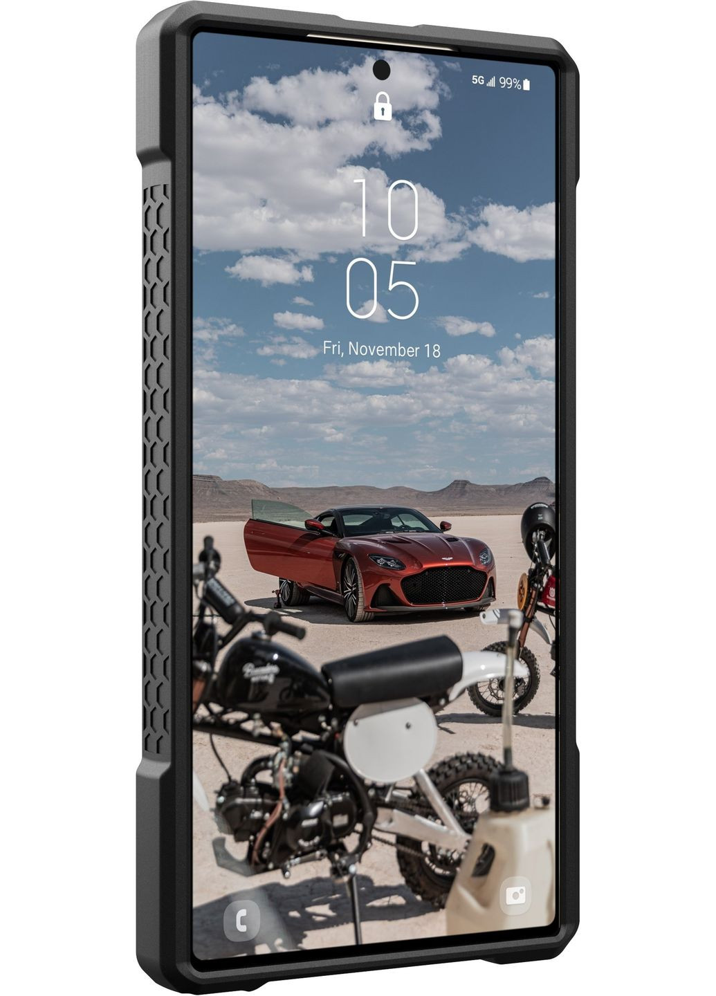Чохол-накладка Monarch для Samsung Galaxy S24 Ultra Carbon Fiber (214415114242) Urban Armor Gear (360394183)