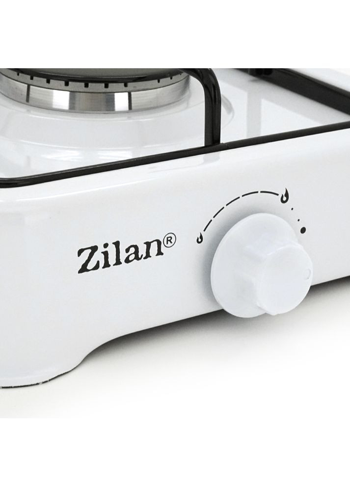 газовая плита zln0018, 1 комфорка, white Zilan