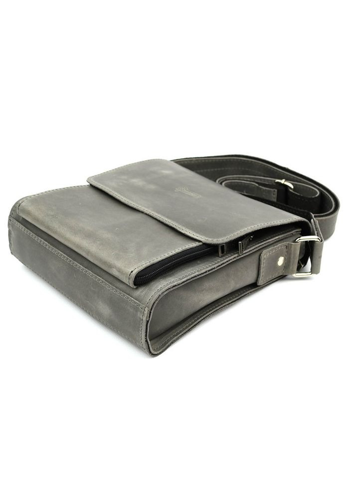 Шкіряна сумка-планшет через плече RJ-3027-4lx бренда сірий колір TARWA (335353837)