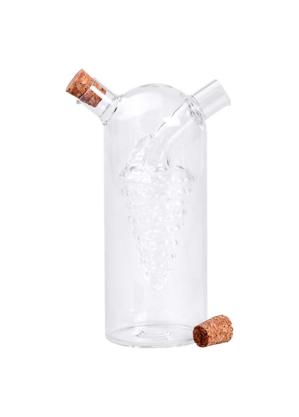 Пляшка для олії та оцту подвійна Vine 80/300 мл скляна Yiwu (341329563)