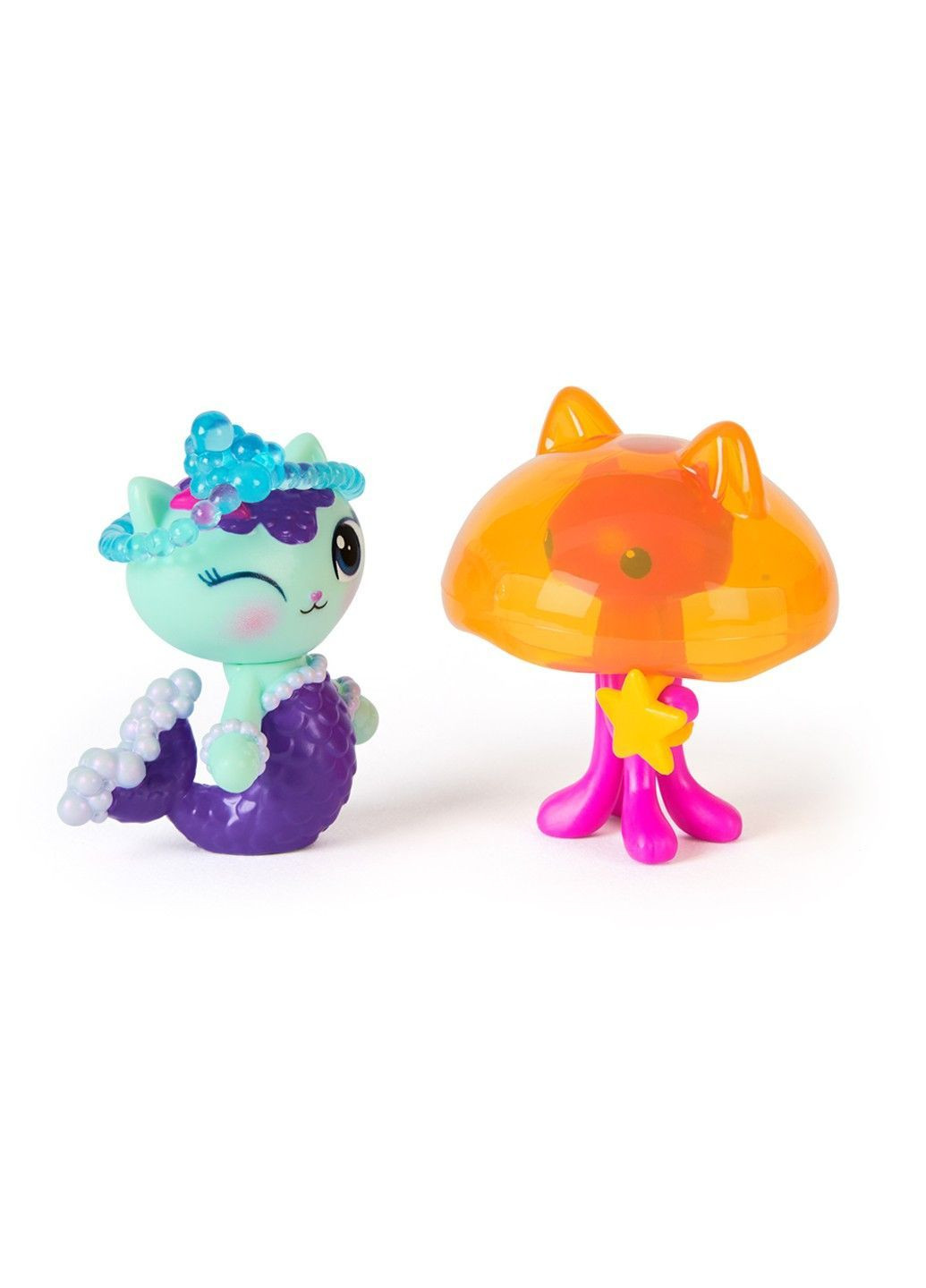 Ляльковий будиночок Габбі у кіно: Ігровий набір з двох фігурок 'Нявка і Кото-медуза' Gabby's Dollhouse (365876248)