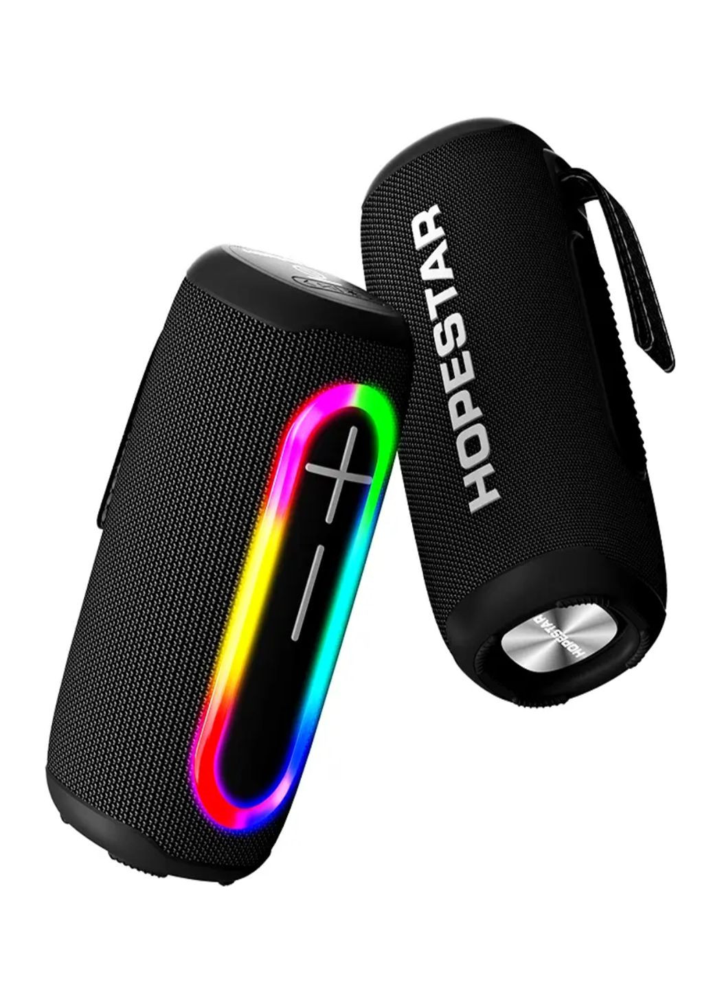 Портативна бездротова колонка Bluetooth P60 акумуляторна Чорний Hopestar (316510729)