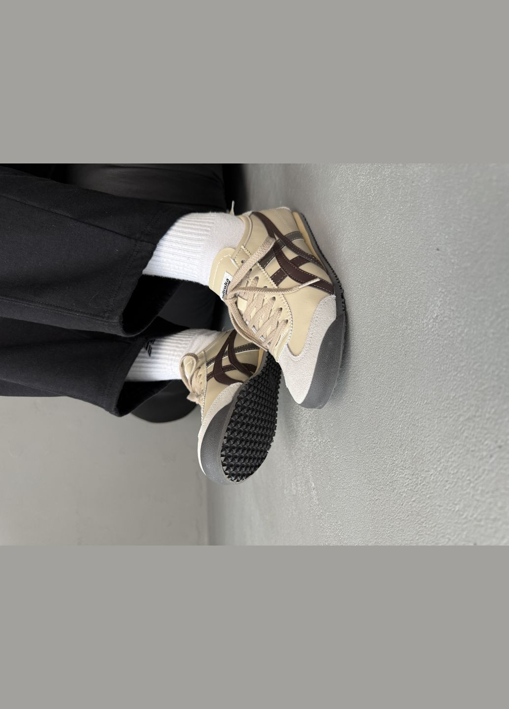 Кросівки жіночі Asics Onitsuka Tiger Tokuten beige | Асікс Онітцука Тайгер Токутен бежеві No Brand бежеві демісезони (316091149)