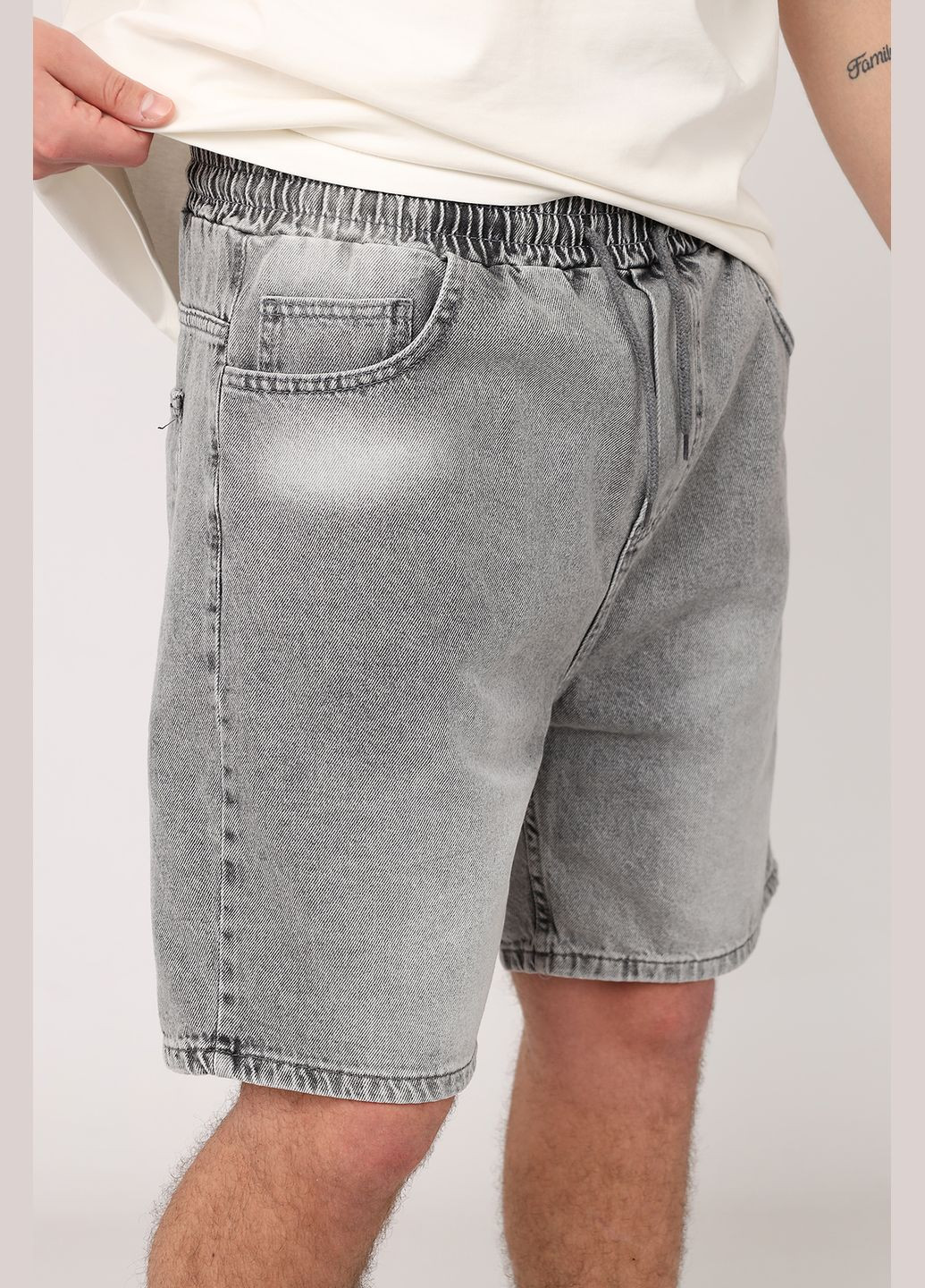 Шорты мужские цвет серый CB-00275667 TRANZIT (332767888)