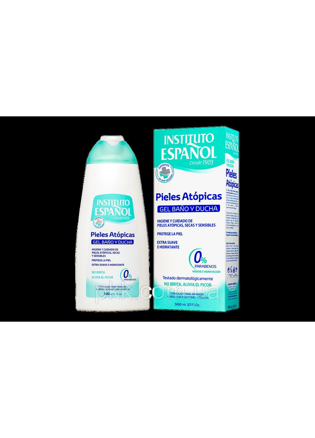 Гель для душа для атопической и чувствительной кожи ATOPICAS 500 мл Instituto Espanol (302728753)
