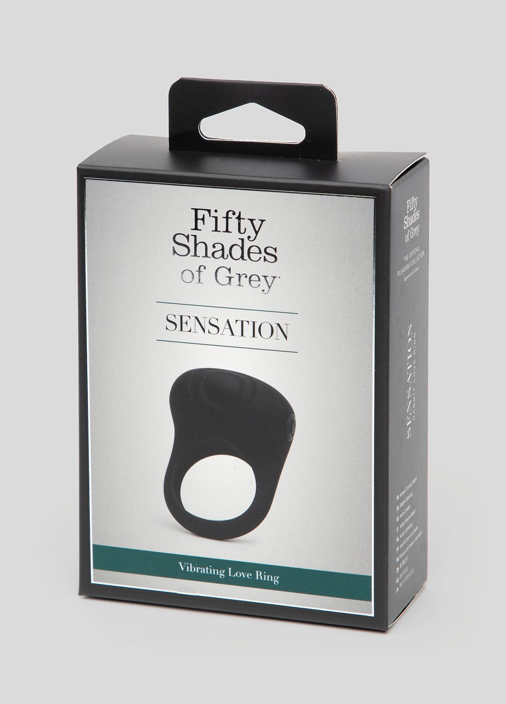 Ерекційне кільце Sensation Rechargeable Vibrating Love Ring Fifty Shades of Grey (297131766)