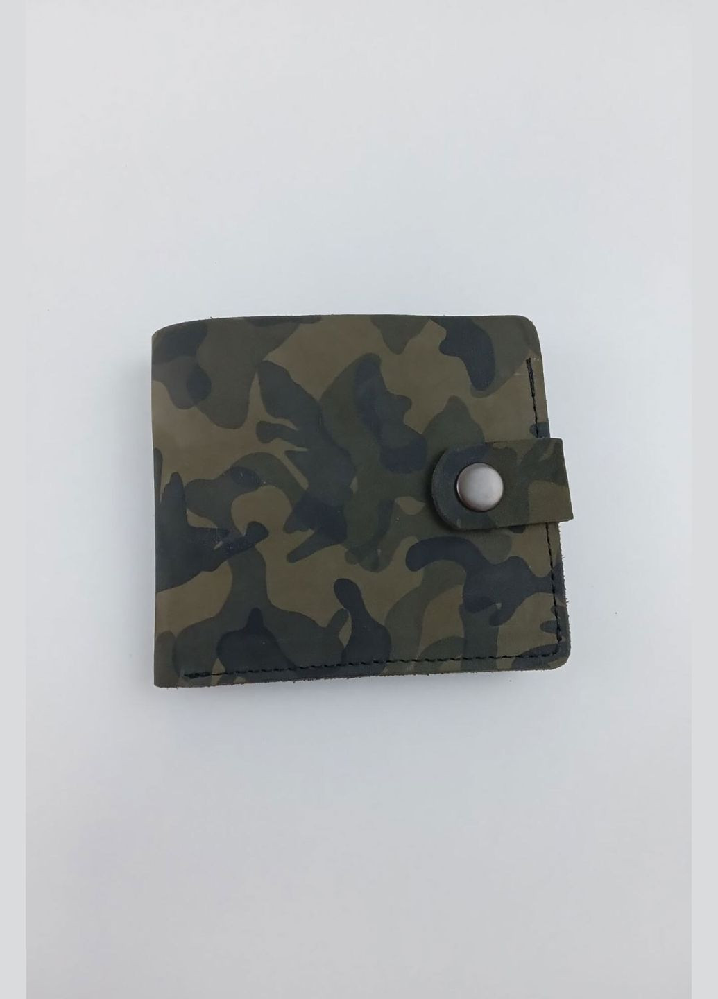 Кошелек кожаный "Крейзи" камуфляж VOLMAS (314696382)