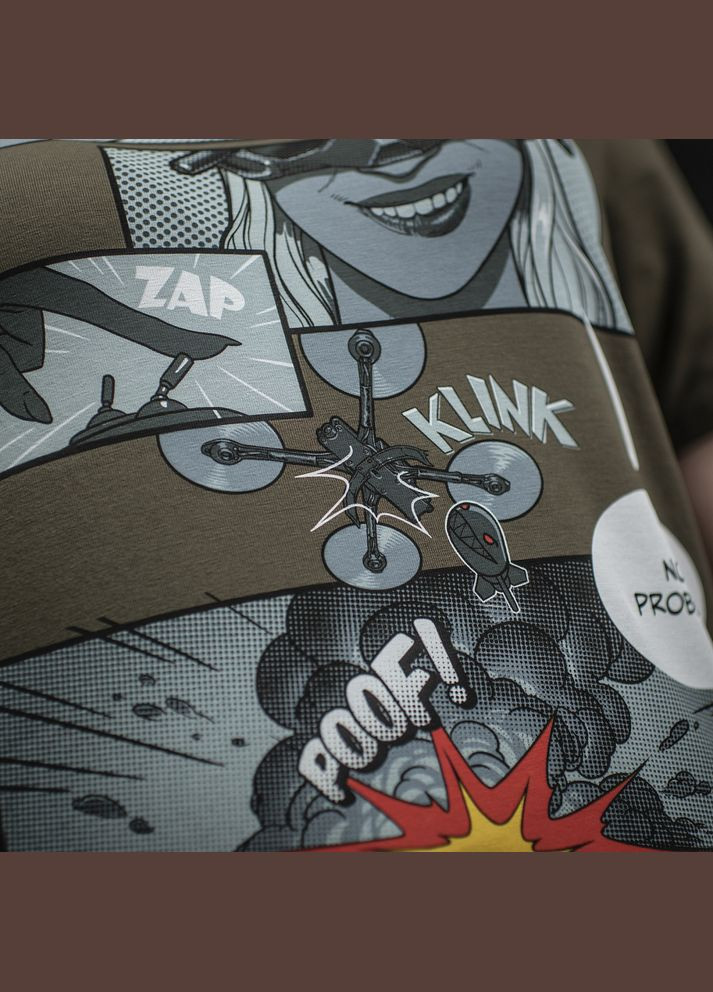 Футболка Comics Drone Girl Dark Olive M-TAC (315147066)