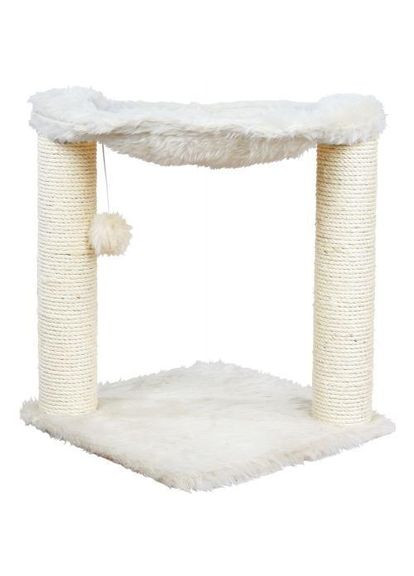 Царапка Baza для кошек, кремовая 41х41х50см (сизаль/плюш) (*) Trixie (322591866)