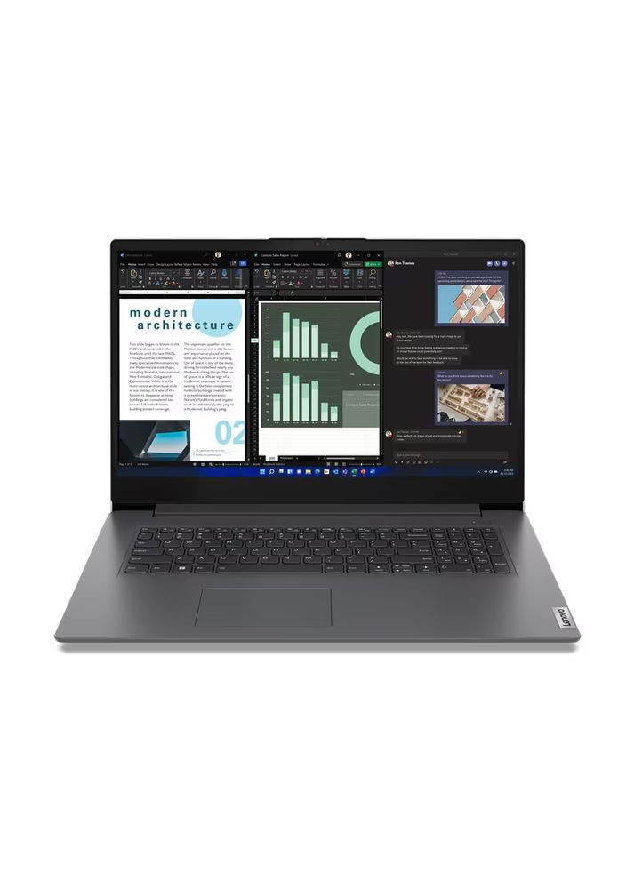 Ноутбук 83A2001YRA V17-G4 17.3" FHD IPS AG, Intel i3-1315U, 16GB, F512GB, UMA, Win11P, Lenovo (370605266)