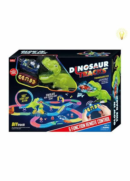 Гоночний трек "Великий динозавр" на радіокеруванні 169 339 деталі Metr+ (302087387)