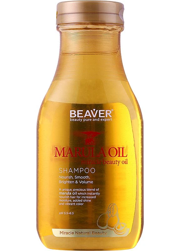 Живильний шампунь для сухого волосся з олією Марули, 350 мл Beaver (352168977)