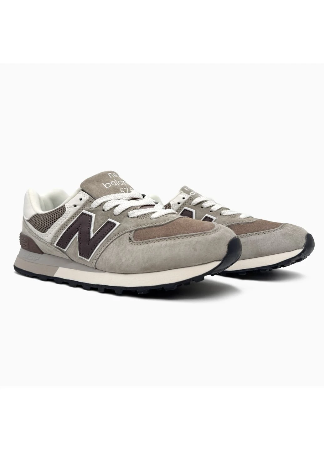 Бежевые летние кроссовки new balance 574 legacy beige/brown нью беланс 574 No Brand