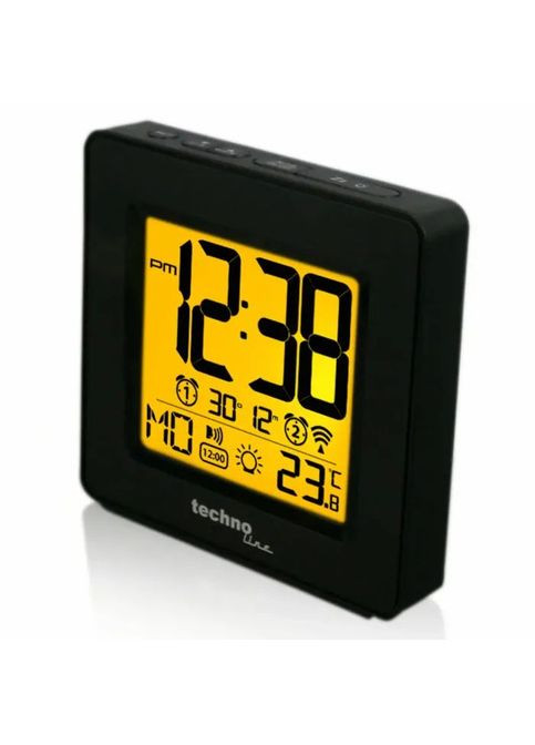 Настольные часы (DAS301808) Technoline WT330 Black (356149483)