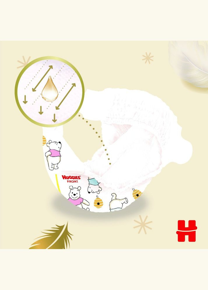 Підгузки на липучках Extra Care 3 (6-10 кг), 96 шт. Huggies (331787862)