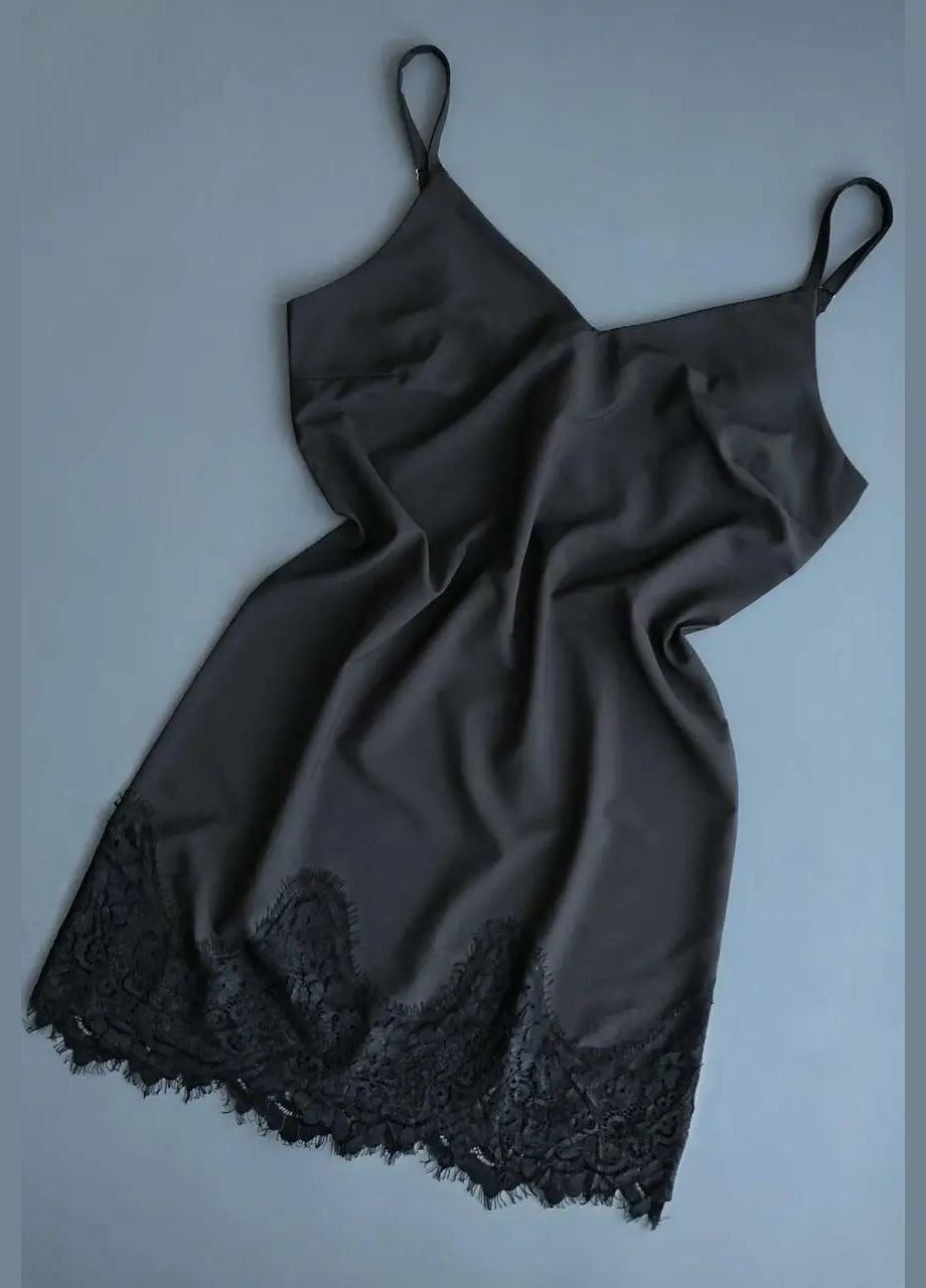 Ночная женская рубашка, пеньюар с кружевом Exclusive (304766170)