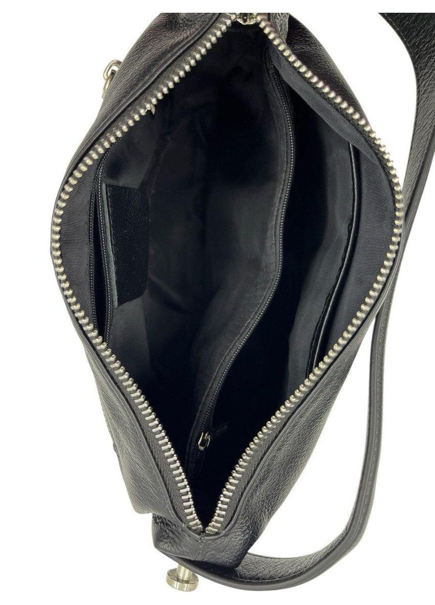 Сумка женская кожаная черная небольшая No Brand (368801421)