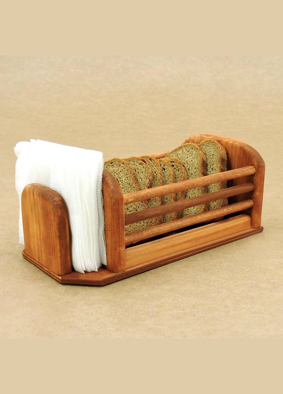 Хлебный лоток из дерева Бастилия шафран (ХЛБ-000406) No Brand (327423204)