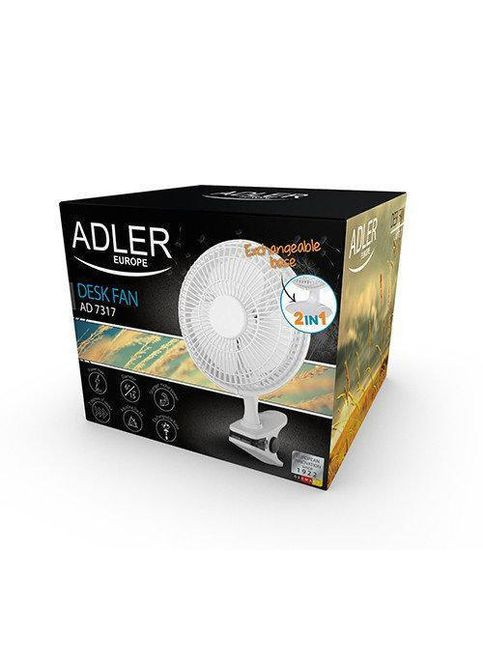 Вентилятор настільний AD-7317 30 Вт Adler (364104696)