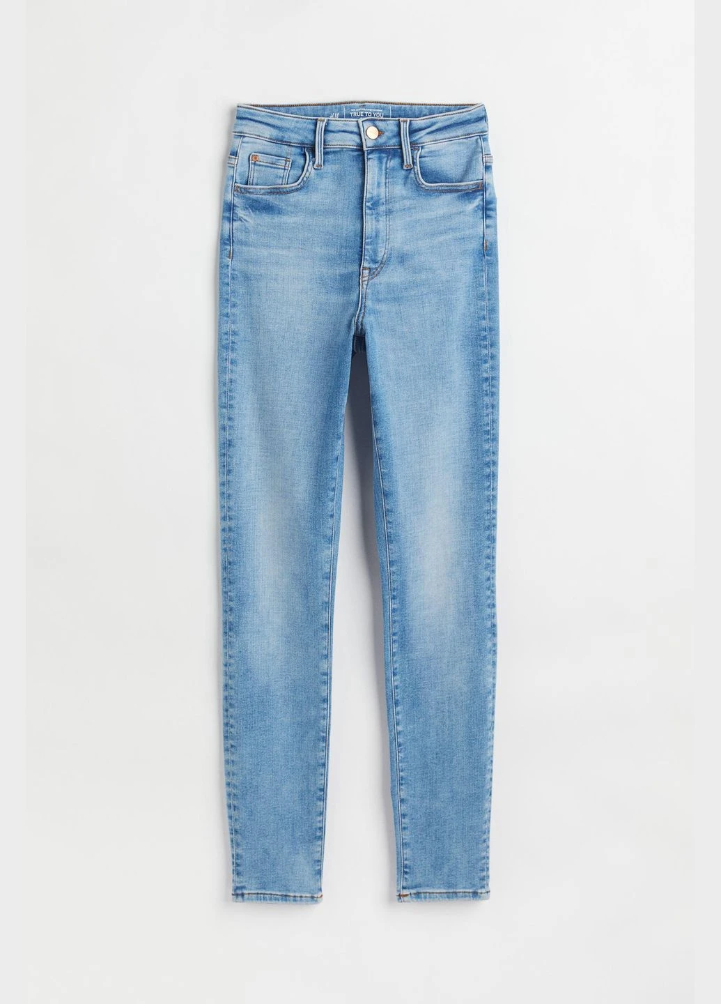 Джинси Skinny демисезон,голубой, H&M - (291163678)
