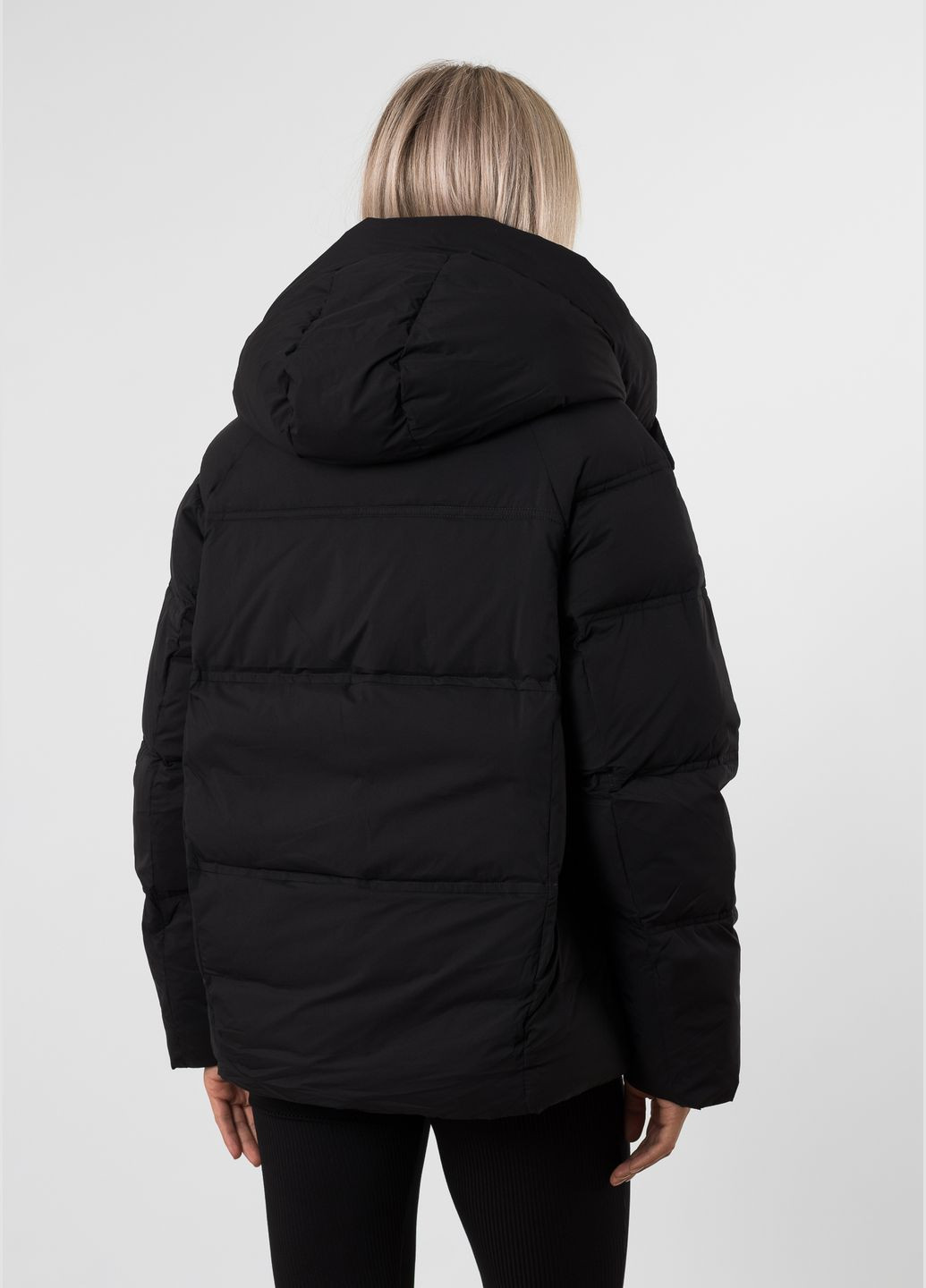 Черный зимний Пуховик Towmy