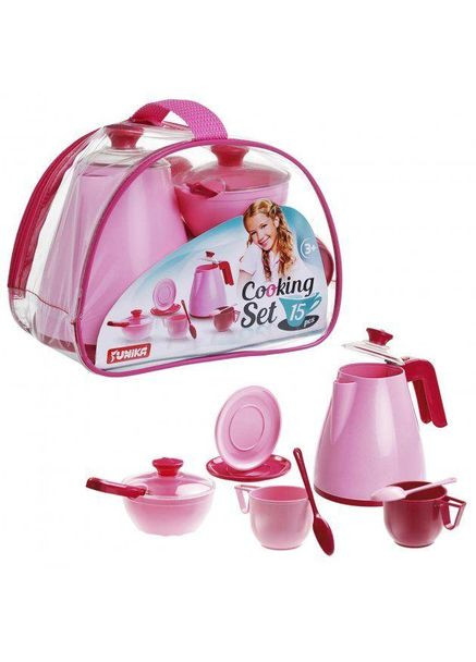 Ігровий набір посуду "Cooking Set", 15 елементів (1733) Unika (362427839)