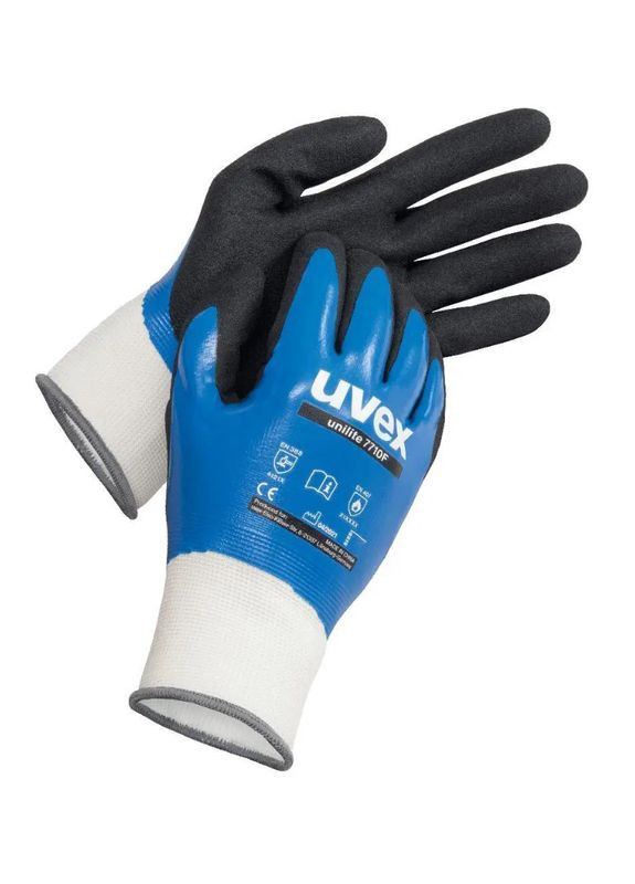 Захисні рукавиці unilite 7710F (XXL/ ) монтажні (41016) Uvex (318093162)