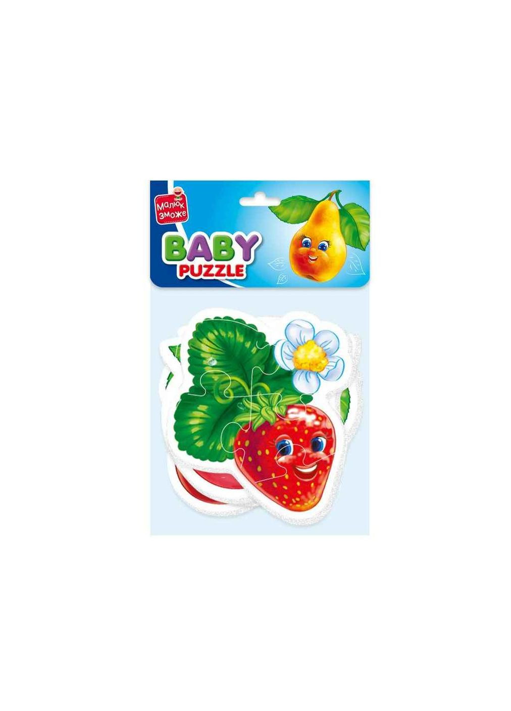 Бебі Пазли "Фрукти" VT1106-77 Vladi toys (366546440)