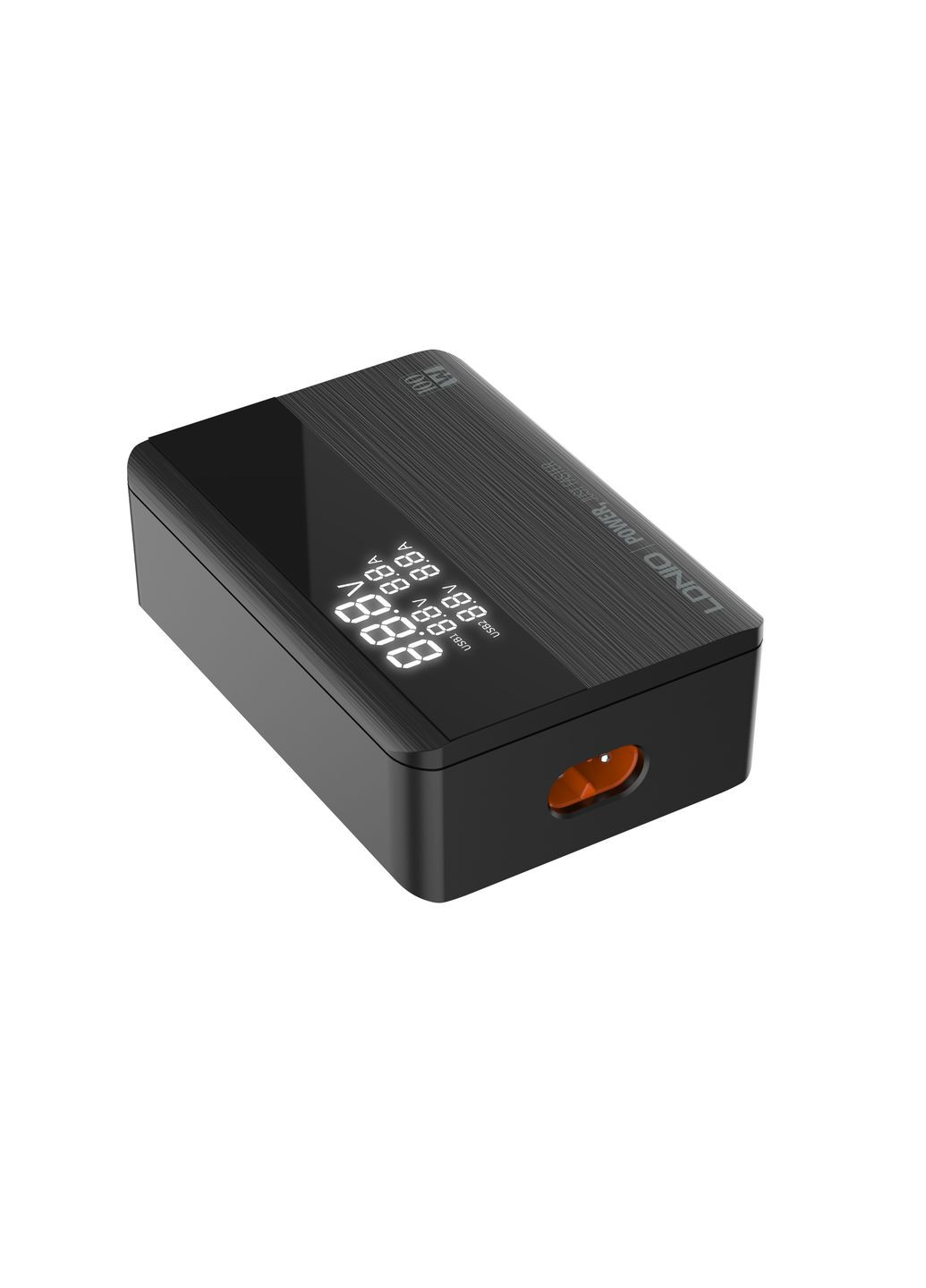 Мережевий Зарядний Пристрій A4809C 100W LED Чорний Ldnio (364210047)