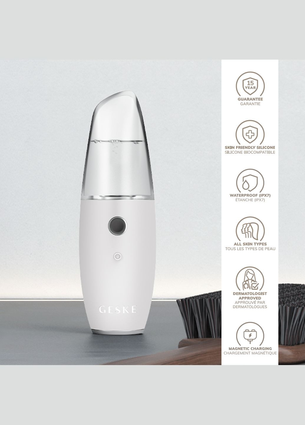 Зволожувач для шкіри обличчя Facial Hydration Refresher 4 in 1 white GESKE (341526089)