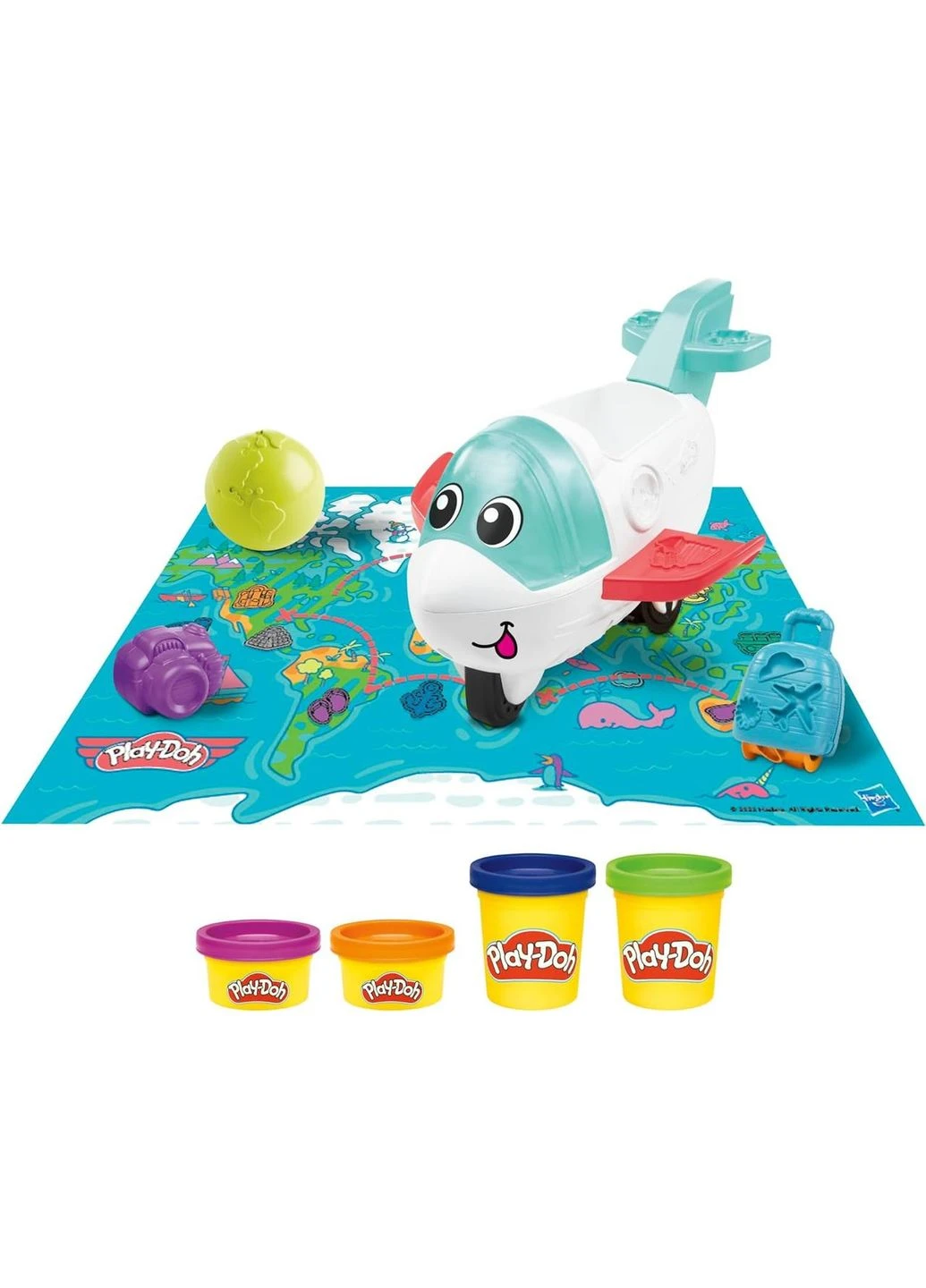 Игровой набор с пластилином "Самолет исследователь" Hasbro Плей Airplane Explorer Starter Set Play-Doh (338426003)
