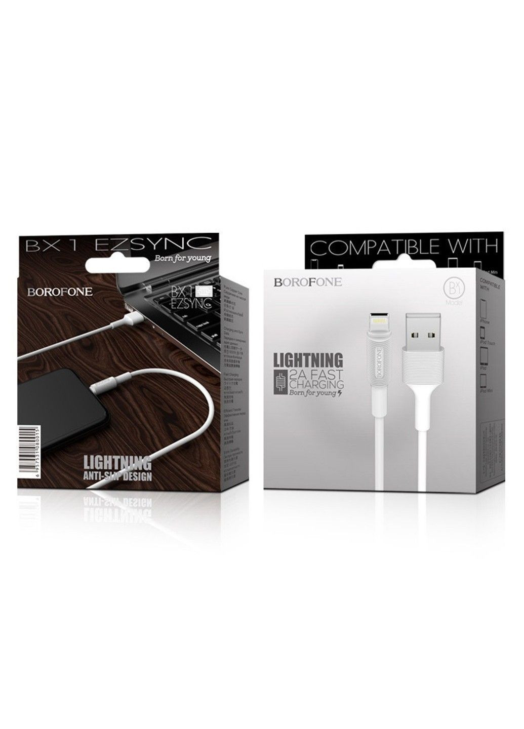 Дата кабель BX1 EzSync USB to Lightning (1m) Borofone (291881598)