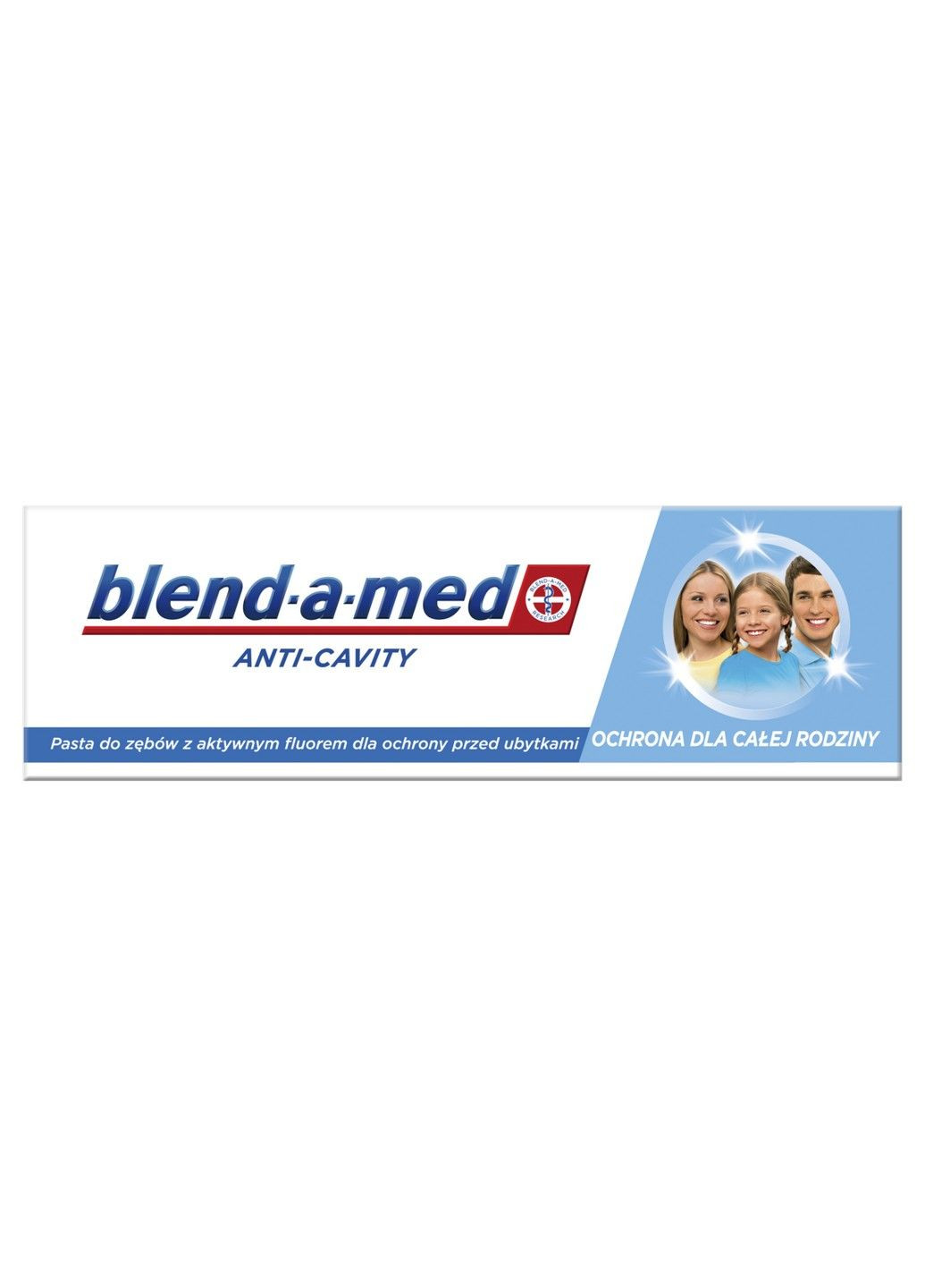 Зубна паста Антикарієс Захист Для Всієї Родини 75 мл Blend-a-Med (304558970)