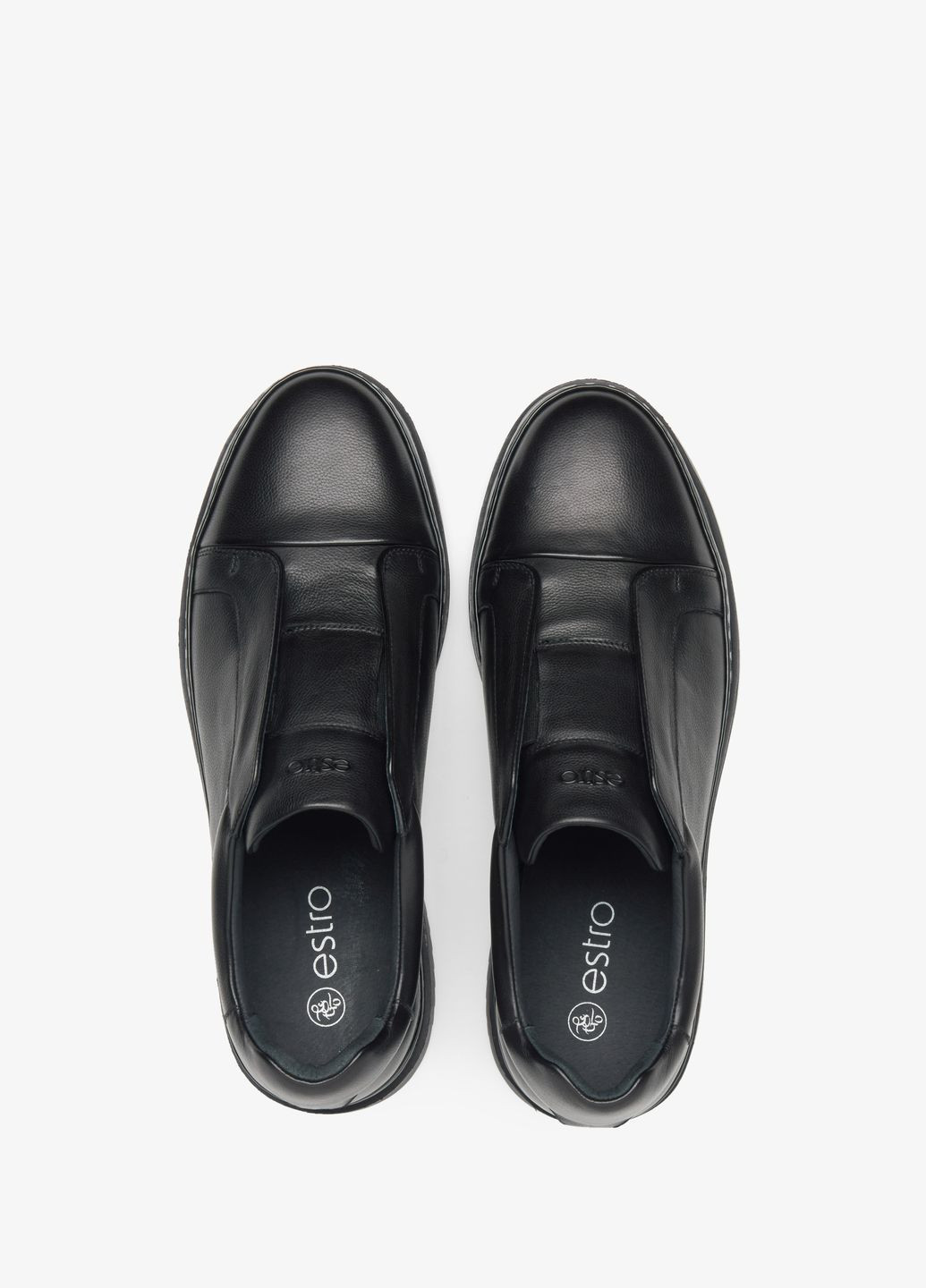Черные туфли, цвет черный Estro