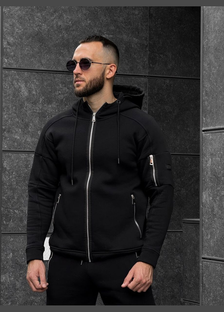 Теплая мужская кофта с начесом Vakko (301876985)