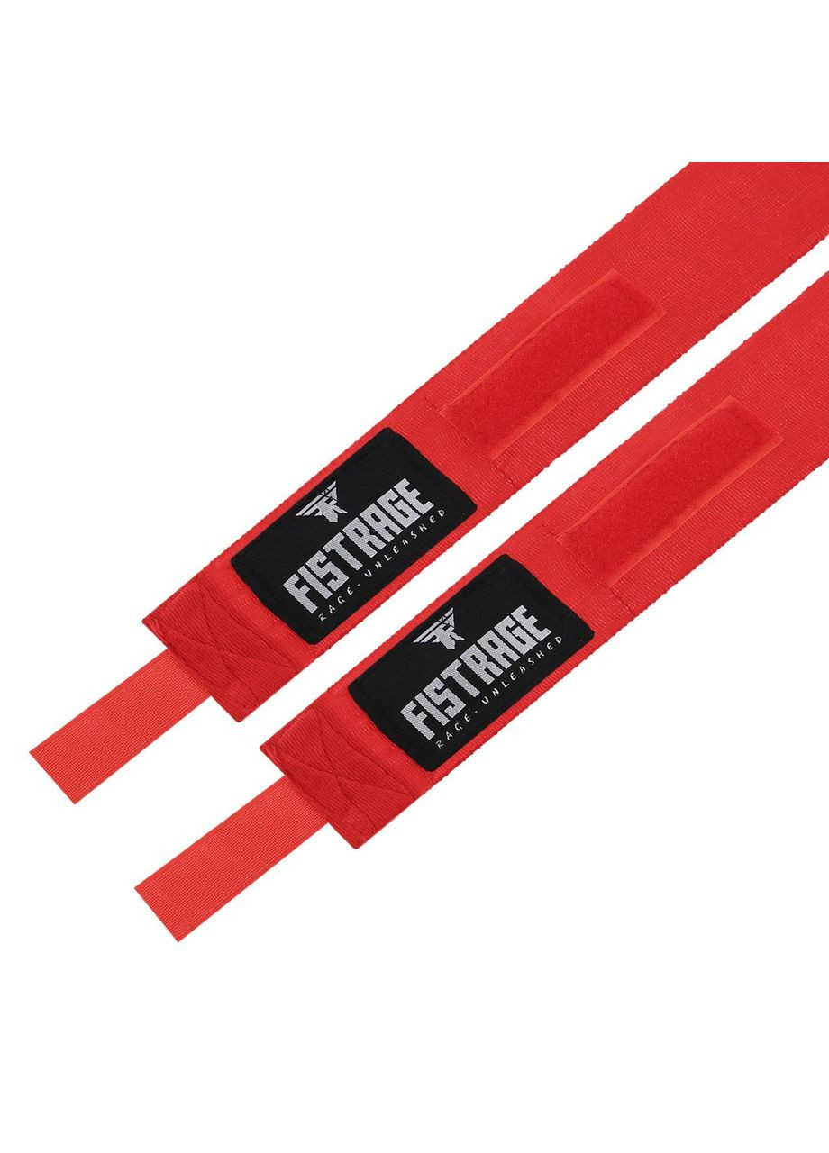 Бинты боксерские (2шт) хлопок с эластаном (l-3м, ) (VL-8471_Красный) Fistrage (361434932)