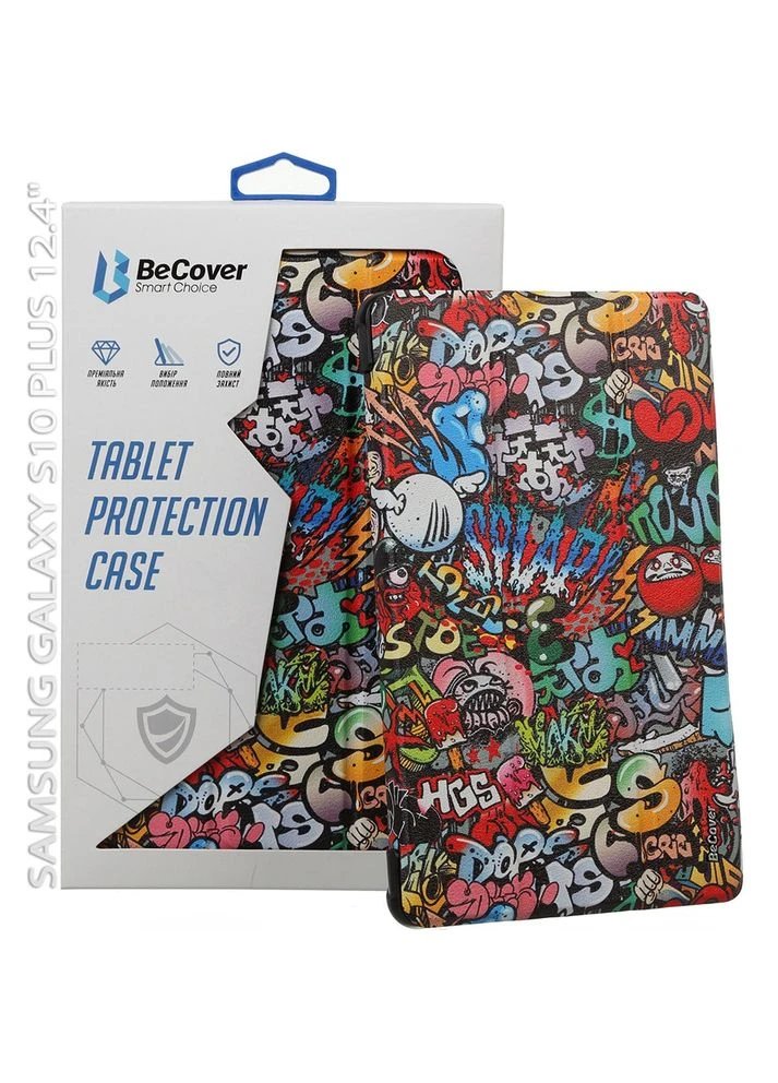 Чохол Smart Case для Samsung Galaxy Tab S10 Plus 12.4" Graffiti (712243) BeCover (332770051)