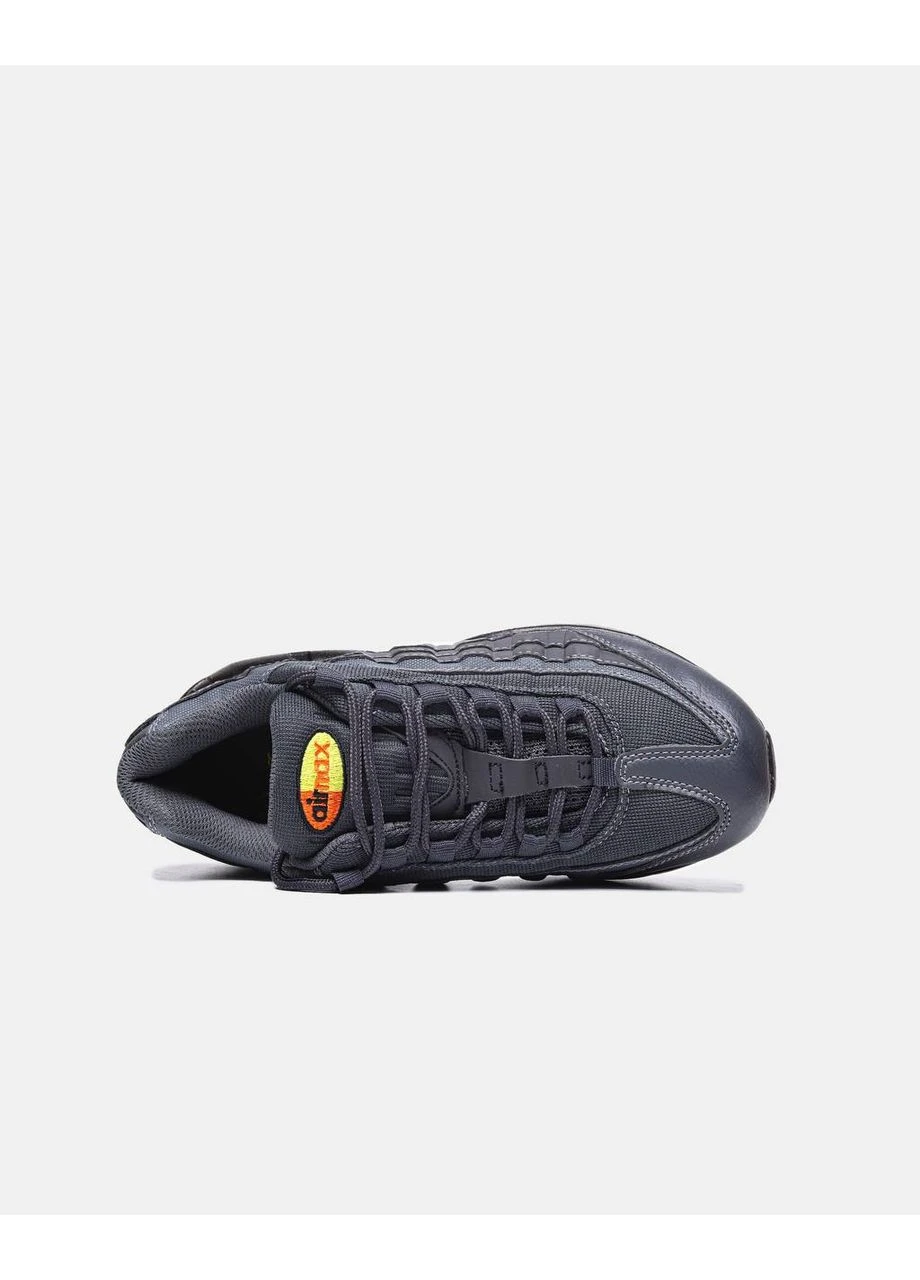 Чорні кросівки air max 95 style anthracite/orange volt No Brand