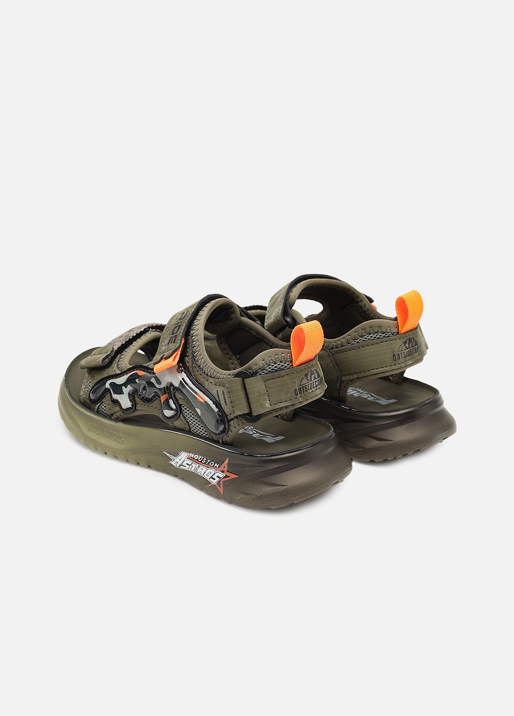 Хаки босоножки для мальчика цвет хаки цб-00269510 Buddy Sheep