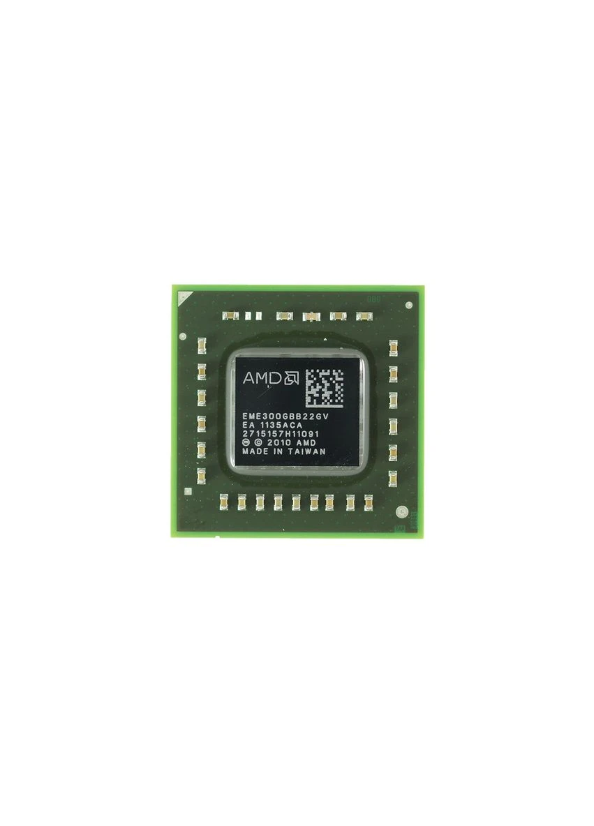 Процесор E-300 (Zacate Dual Core 1.3Ghz 1Mb L2 TDP 18W Radeon HD6310 Socket BGA413 (FT1)) для ноутбука (EME300GBB22GV) AMD (394168553)