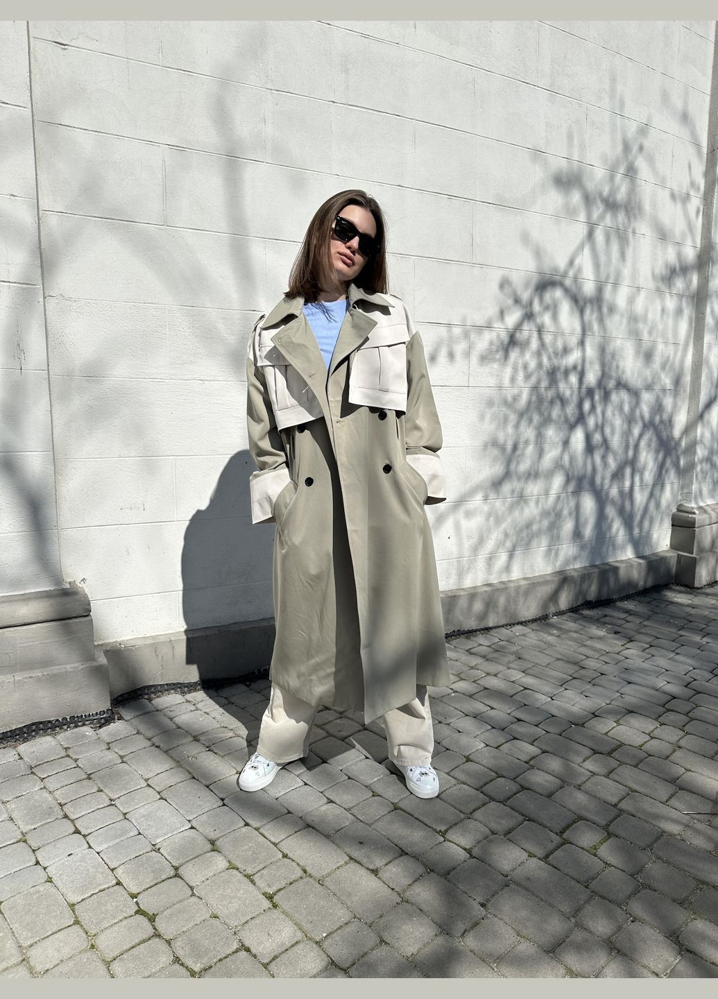 Тренч My Star тренчкот на гудзиках демісезон (301511930)