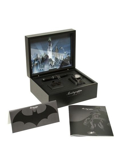 Лимитированный набор Batman: перьевая ручка, часы, запонки Montegrappa (316623359)