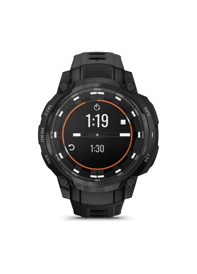Смарт-годинник Instinct Crossover AMOLED Tactical Black with Black Silicone (010-03398-42) Garmin (391547594)